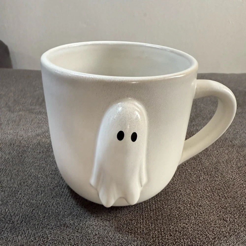 Pottery Barn Scary Squad Stoneware Mug - Mixed Set of 4